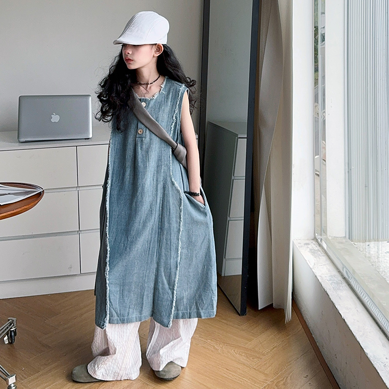 Loose Style Kids Luxury Summer - مراجعة Street Fashion Outfit Girl وسعره