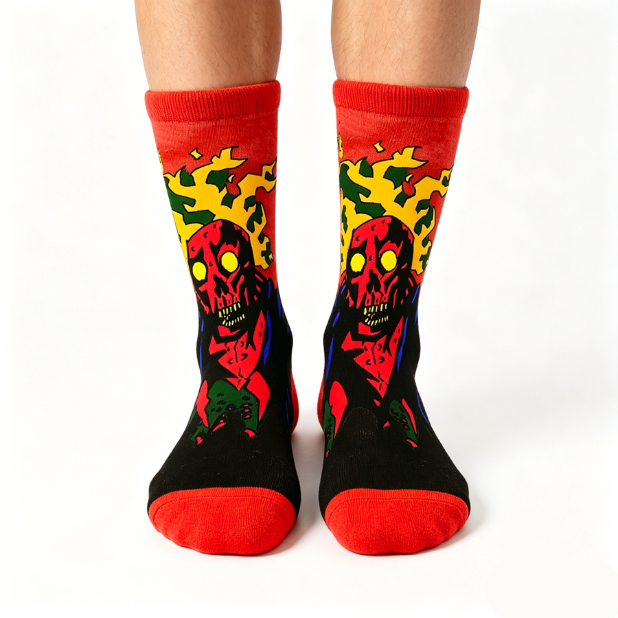 12pairs Anime Cartoon Socks Me - مراجعة Street Fashion Youtube وسعره