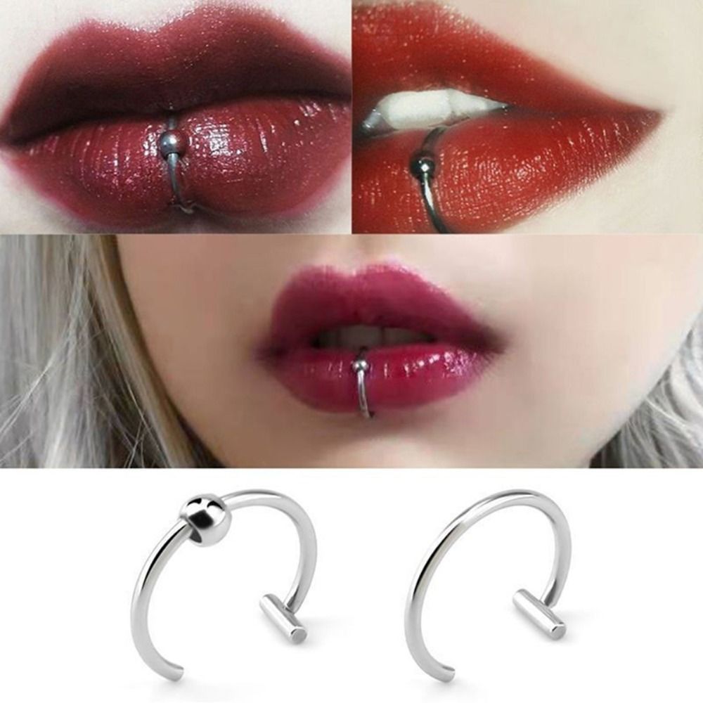 1PC Cool Stainless Steel Fake  - مراجعة Street Fashion Rings وسعره