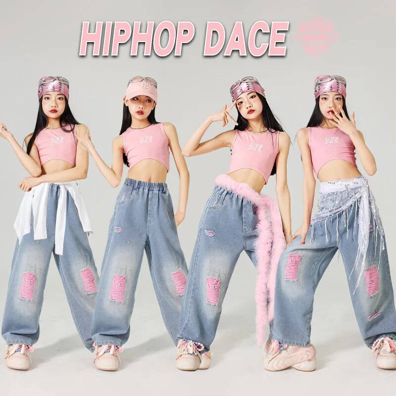 Jazz Dance Performance Costume - مراجعة Street Fashion Outfit Girl وسعره