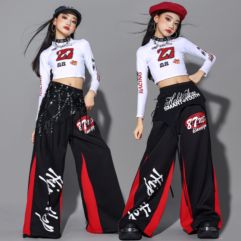 2025 Jazz Dance Clothes Girls  - مراجعة Street Fashion Outfit Girl وسعره