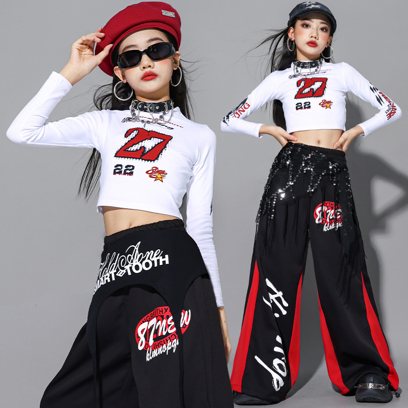 2025 Jazz Dance Clothes Girls  - مراجعة Street Fashion Outfit Girl وسعره