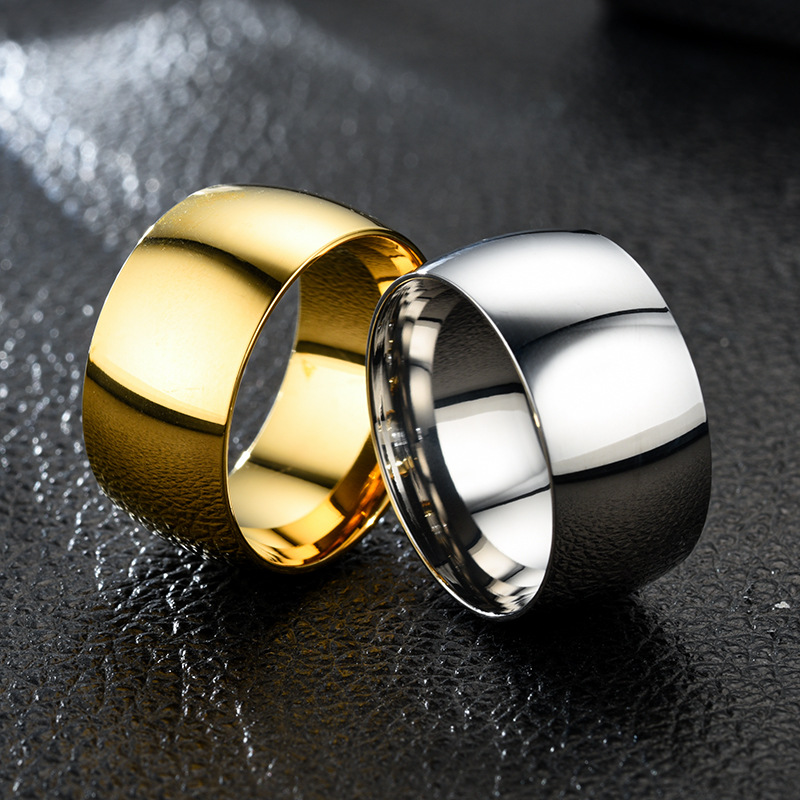 12MM Wide Inner and Outer Ball - مراجعة Street Fashion Rings وسعره