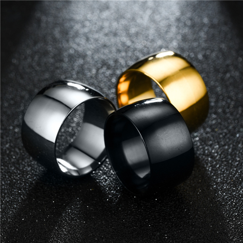 12MM Wide Inner and Outer Ball - مراجعة Street Fashion Rings وسعره